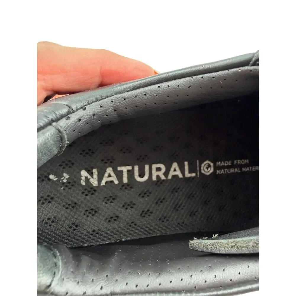 Vivobarefoot Geo Court II Men Black Leather Barefoot Sneakers EU 37 US 4.5 Minim